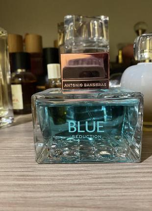 Туалетна вода antonio banderas blue seduction for women 80 мл