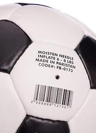 М'яч футбольний ballonstar fb-0173 fdso №5 біло-чорний (57508093)3 фото