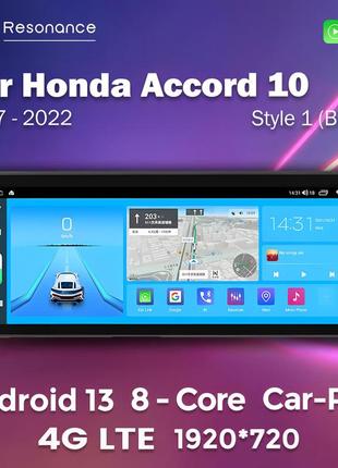Штатна магнітола honda accord 10 (2017-2022) (4/32) стиль 1 (bmw)