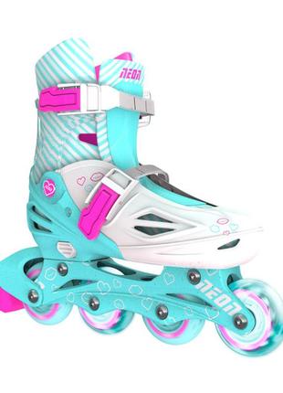 Ролики neon combo skates бірюзові 30-33 (nt09t4)