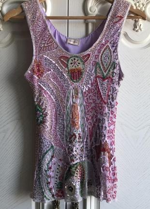 Шикарний шовковий топ missoni