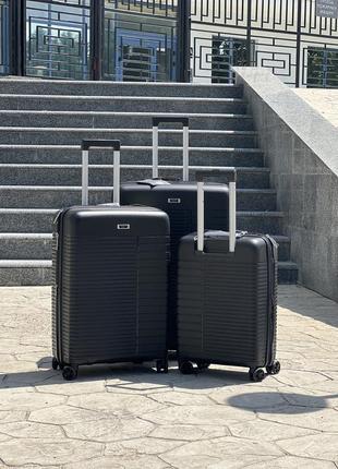 Airtex 642 полипропилен чемодан средний дорожный m франция 75 литров 4 колеса1 фото