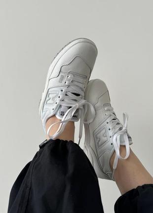 Кросівки new balance 550 white/grey
