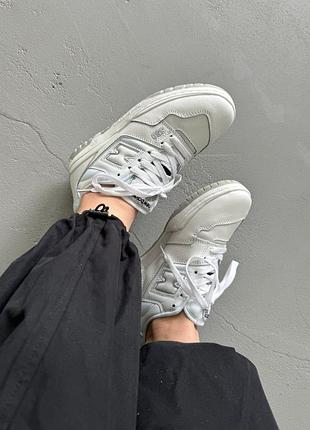 Кросівки new balance 550 white/grey