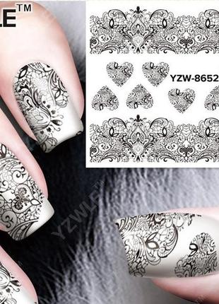 Наклейки для ногтей а652