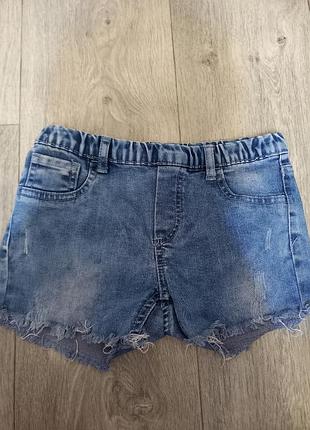 Джинсові шорти для дівчинки