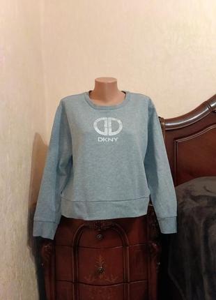 Свитшот толстовка кофта dkny из ничечины