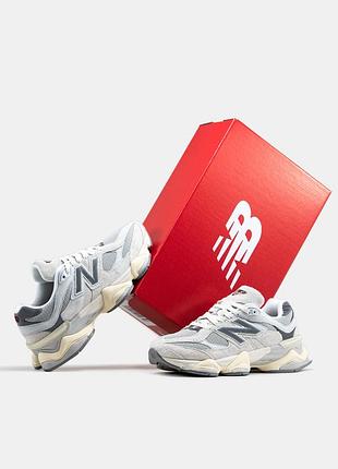 Мужские кроссовки new balance 9060 grey 49 беланс серого цвета