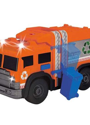 Авто dickie toys сміттєвоз а зі світлом та музикою (3306001)