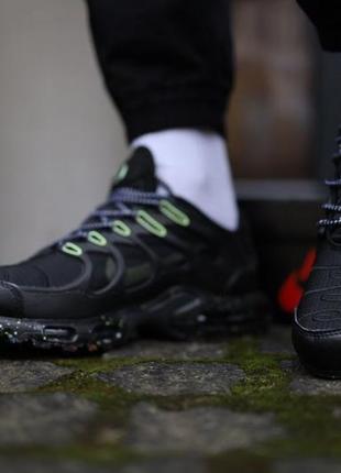 Кросівки nike air max tn terrascape plus black green4 фото