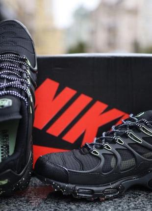 Кросівки nike air max tn terrascape plus black green9 фото