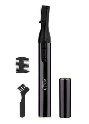 Триммер для бровей adler ad 2934 black