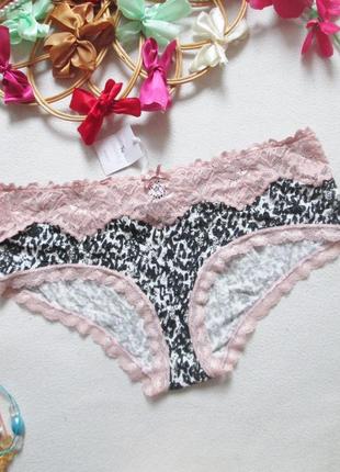 Классные трусики вискоза с кружевом принт абстракция tu 💖🌺💖
