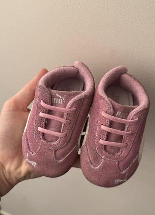 Кросівки puma для дівчинки 13 см, розмір 21-22 7