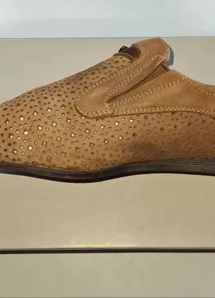 Туфли мида мужские нубук лето