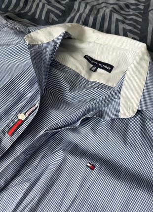 Чоловіча стильна сорочка tommy hilfinger. розмір s.