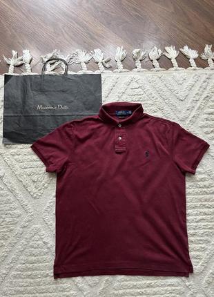 Мужское поло рубашка polo ralph lauren оригинал