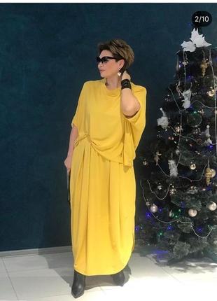 Стильный и модный женский летний костюм большого размера