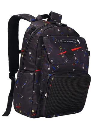 Рюкзак upixel influencers backpack чорний (u21-002-c)