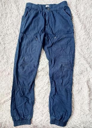 Хлопковые летние брюки, брюки карго для мальчика 11-12 лет