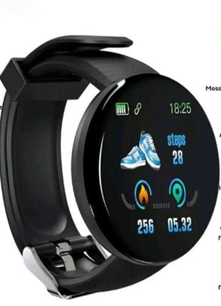 Смарт-годинник smart watch крокомір підрахунок калорій кольоровий екран2 фото