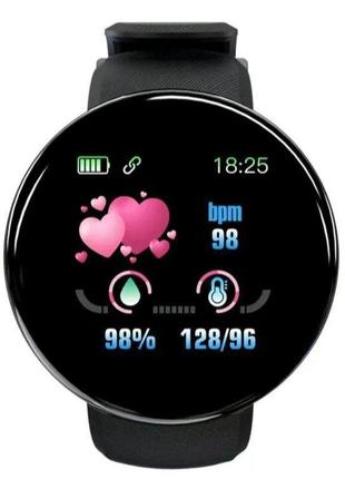 Смарт-годинник smart watch крокомір підрахунок калорій кольоровий екран5 фото