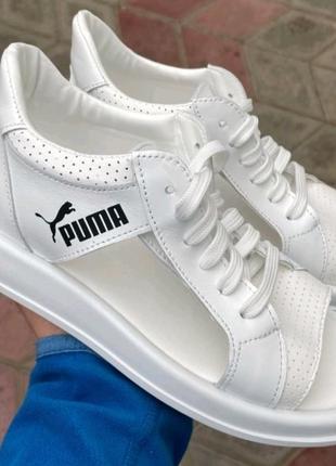 Босоножки кожаные puma