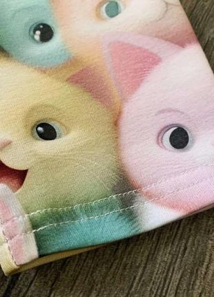 Дитячі легінси кольорові кошенята five stars 98р-140р