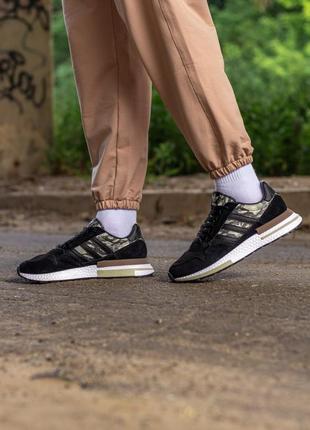Adidas zx 500 rm black camo deals