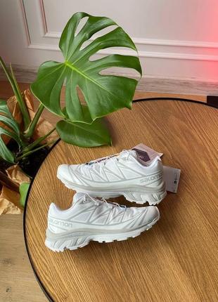 Мужские кроссовки salomon xt-6 adv white lunar rock 40-41-43-44