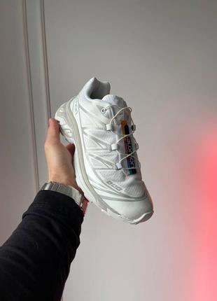 Мужские кроссовки salomon xt-6 adv white lunar rock 40-41-43-44