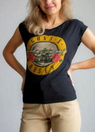 Розпродаж 2+1 футболка guns&roses мерч