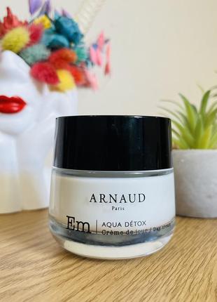 Оригінал денний крем для чутливої шкіри обличчя arnaud aqua detox creme de jour