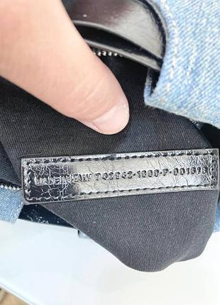 Сумка в стилі balenciaga джинс мішок 5