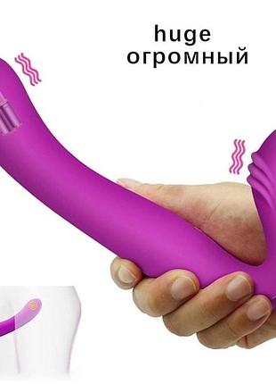 Страпон безременевий love me, що перезаряджається (usb) 2