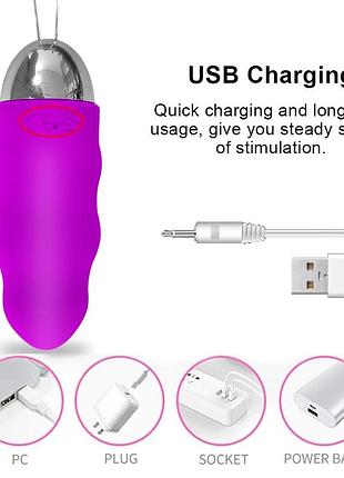 Usb виброяйцо с дистанционным управлением 5