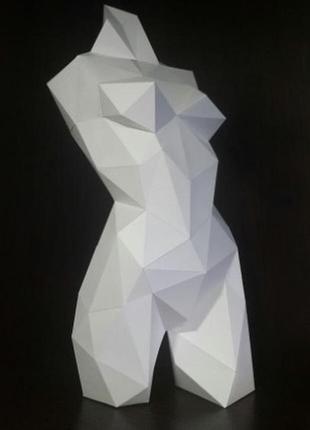 Paperkhan набір для творчьості 3d фігура статуя скульптура паперкрафт papercraft подарунковий набір для творчості іграшка орігамі