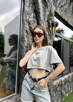 Топ с принтом🩶 2