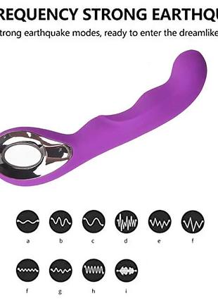 Вибратор g-spot с ручкой usb 9