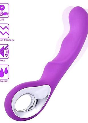 Вибратор g-spot с ручкой usb 6