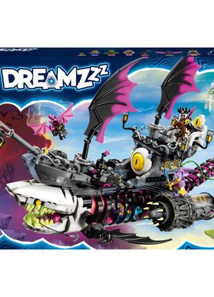 Конструктор lego dreamzzz страхітливий корабель «акула» (71469)