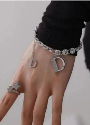 Браслет ланцюжок жіночий стильна оригінальна прикраса italy 🇮🇹