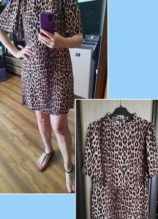 Платье из вискозы с разрезом по ноге 14/42 👗👜👠🎀🎀🎀 8