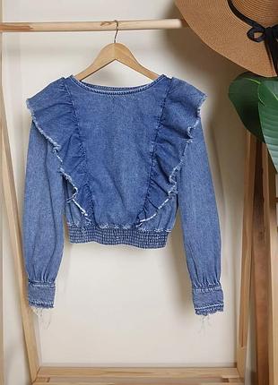 Красивезна джинсова блуза