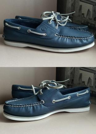 Мокасини топ-сайдери timberland classic (45,5) з натуральної шкіри оригінал чоловічі