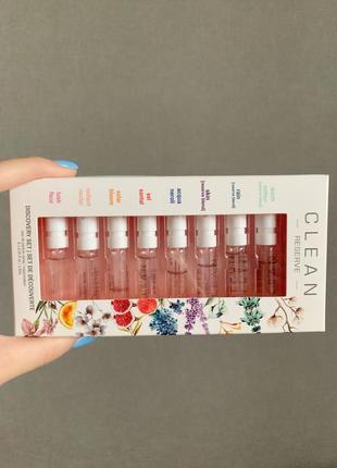 Набір пробників парфумів clean reserve discovery gift set