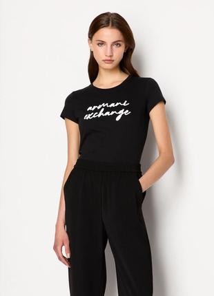 Женская футболка armani exchange