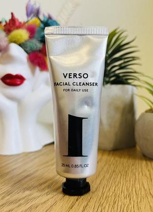 Оригінал гель для вмивання verso facial cleanser