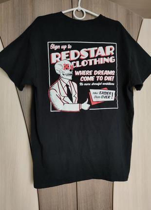 Футболка redstar clothing футболка мерч rsc skull l