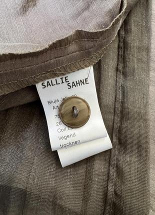 Sallie sahne кардиган +блуза льон, шовк 8